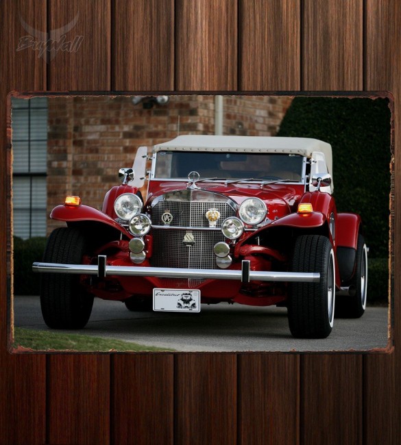 Металлическая табличка Excalibur Series III SS Phaeton Металлическая табличка Excalibur Series III SS Phaeton